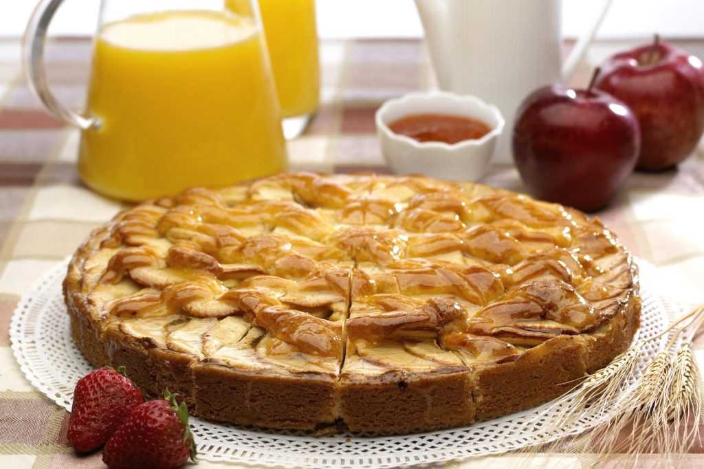 Рецепты яблочный пирог с медом
