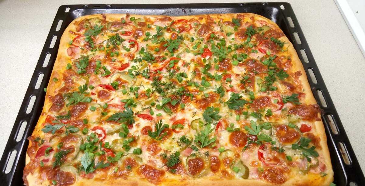 Пицца в домашних условиях - рецепты приготовления вкусной пиццы в духовке