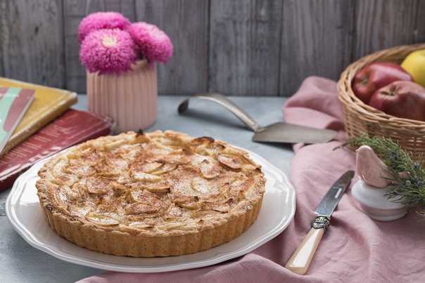 Цветаевский яблочный пирог — классический рецепт с пошаговым приготовлением