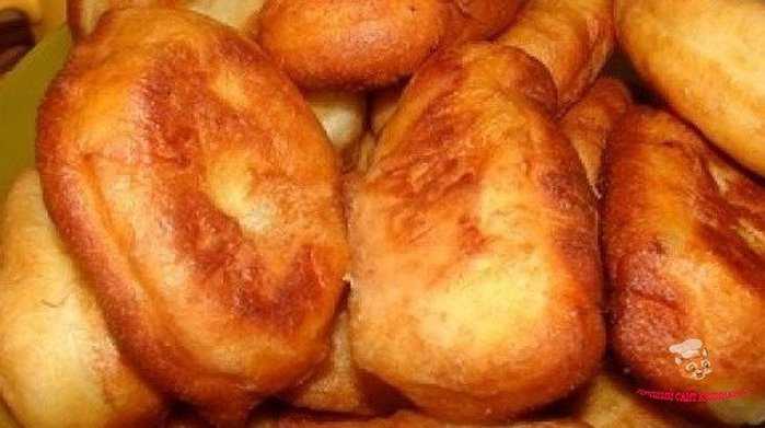 Пирожки лапти с картошкой на картофельном отваре: рецепт с фото
