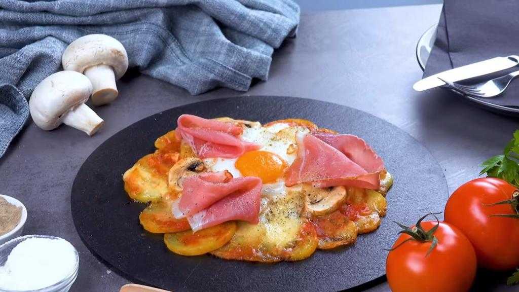 Пицца из картофеля с помидорами — пошаговый рецепт с фото