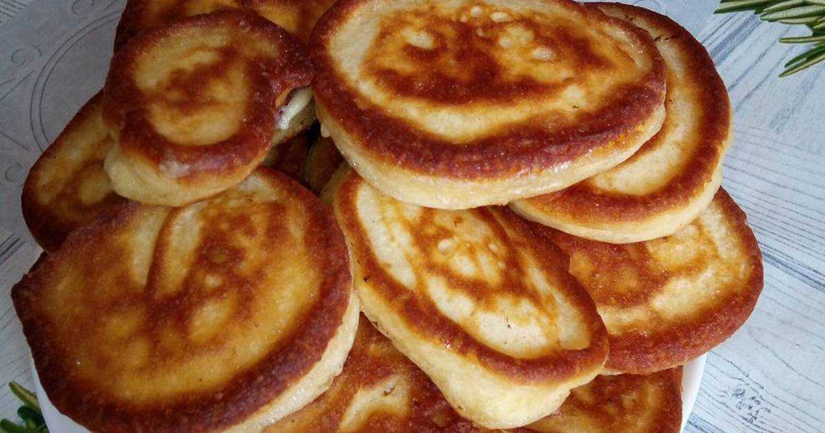 Пышные оладьи на "снежке". простой и быстрый рецепт
