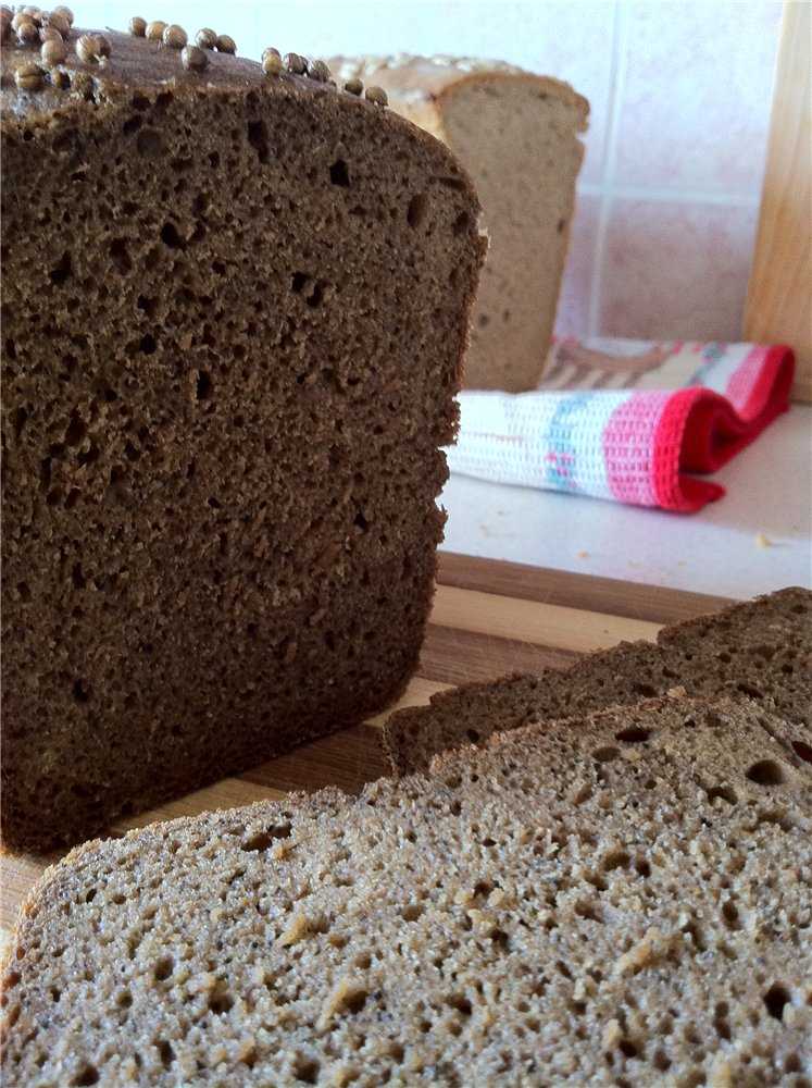Бородинский хлеб в хлебопечке по простому пошаговому рецепту с фото