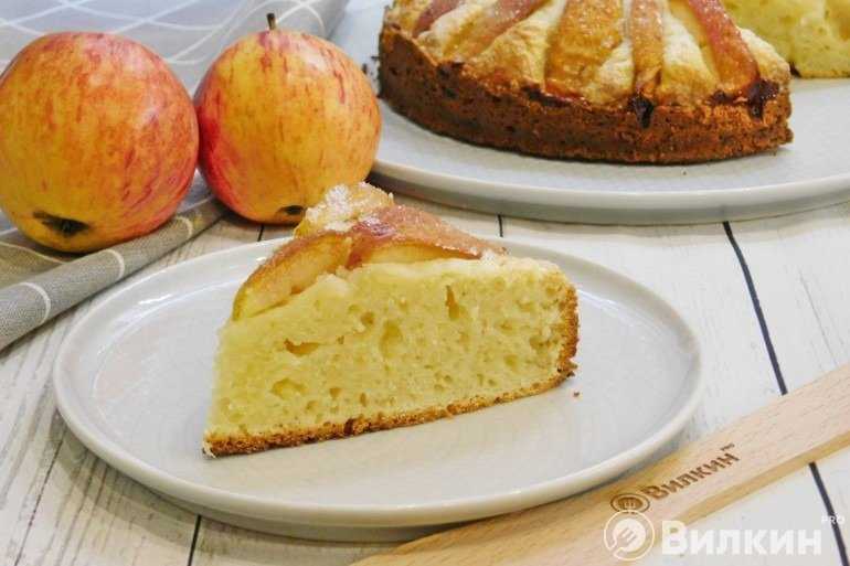 Пирог с яблоками из песочного теста – 7 рецептов в духовке с пошаговыми фото