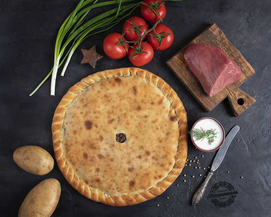 Осетинский пирог с мясом в духовке — пошаговые рецепты