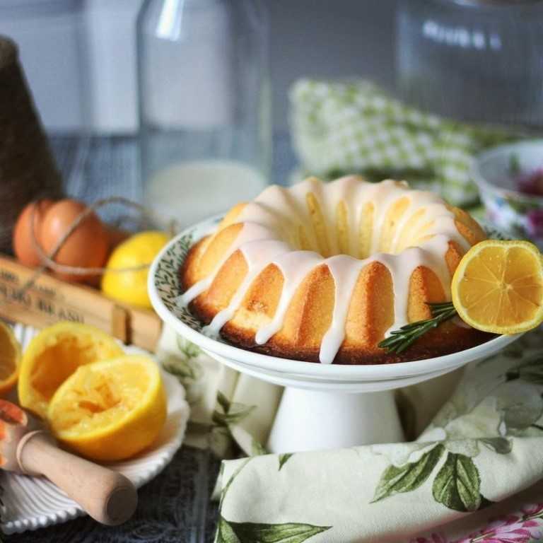 Лимонный кекс – простые рецепты