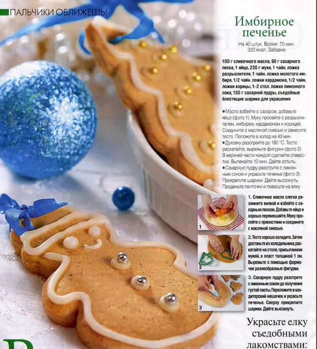 40 фото новогоднего печенья | 5 рецептов глазури и печенья
