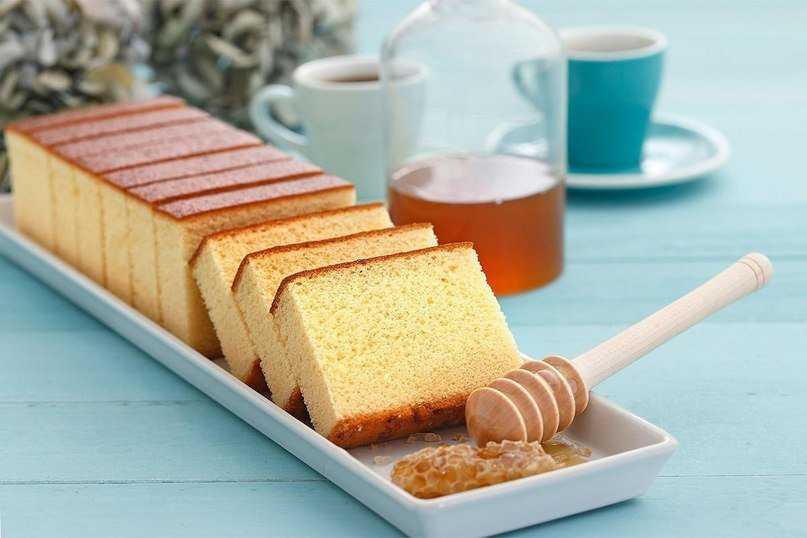 Японский бисквит с медом на молоке рецепт с фото пошагово и видео - 1000.menu