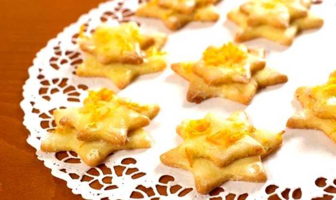 Печенье домашнее с глазурью и апельсинами - пошаговый рецепт с фото