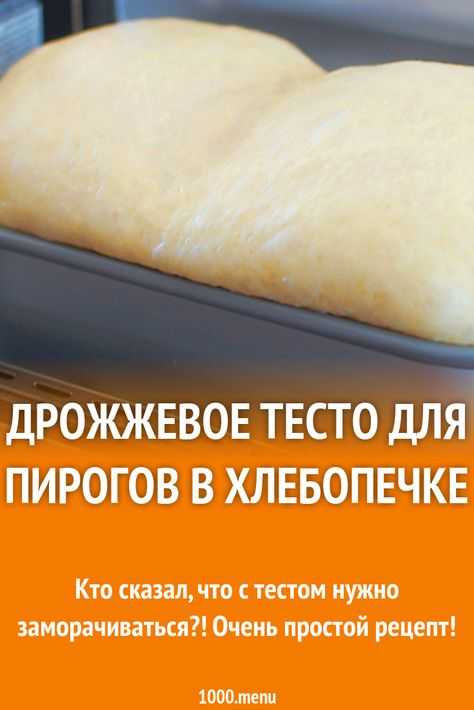 Как сделать тесто для пирожков в хлебопечке по пошаговому рецепту с фото