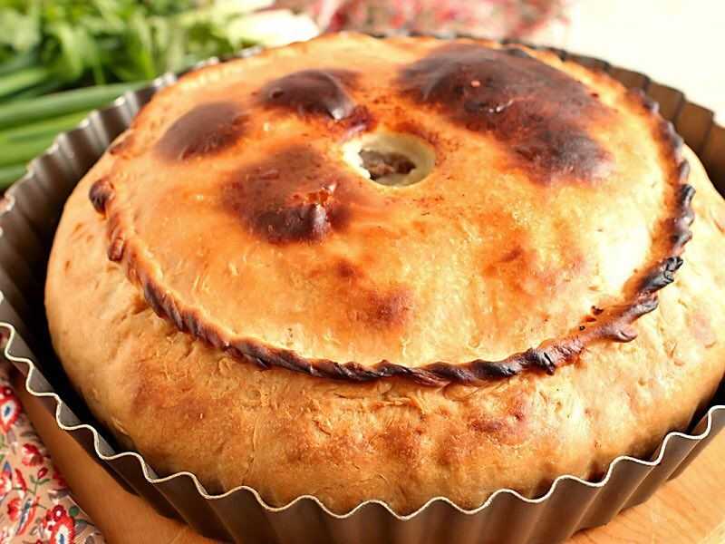 Открытые пирожки с мясом в духовке рецепт с фото пошагово - 1000.menu