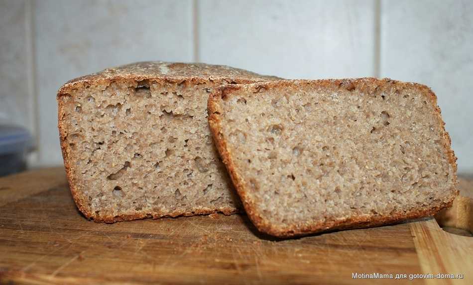 Рецепт бездрожжевого хлеба в духовке