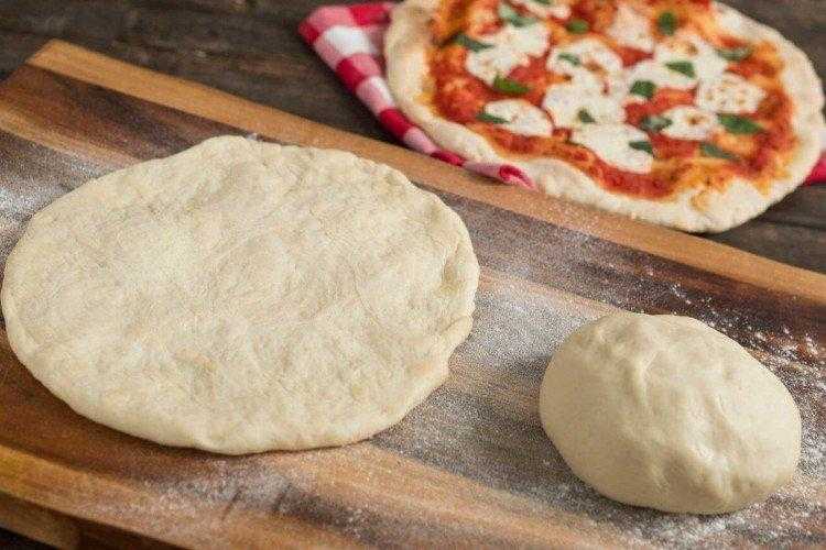 Тесто для пиццы без дрожжей как в пиццерии, на молоке, на кефире и воде