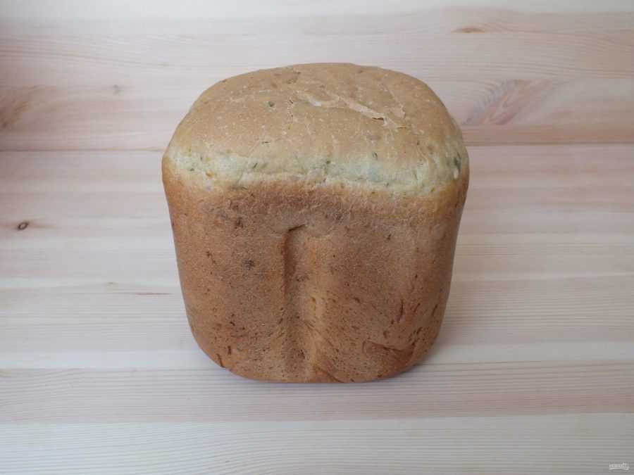 Хлеб с укропом - пошаговый рецепт приготовления с фото