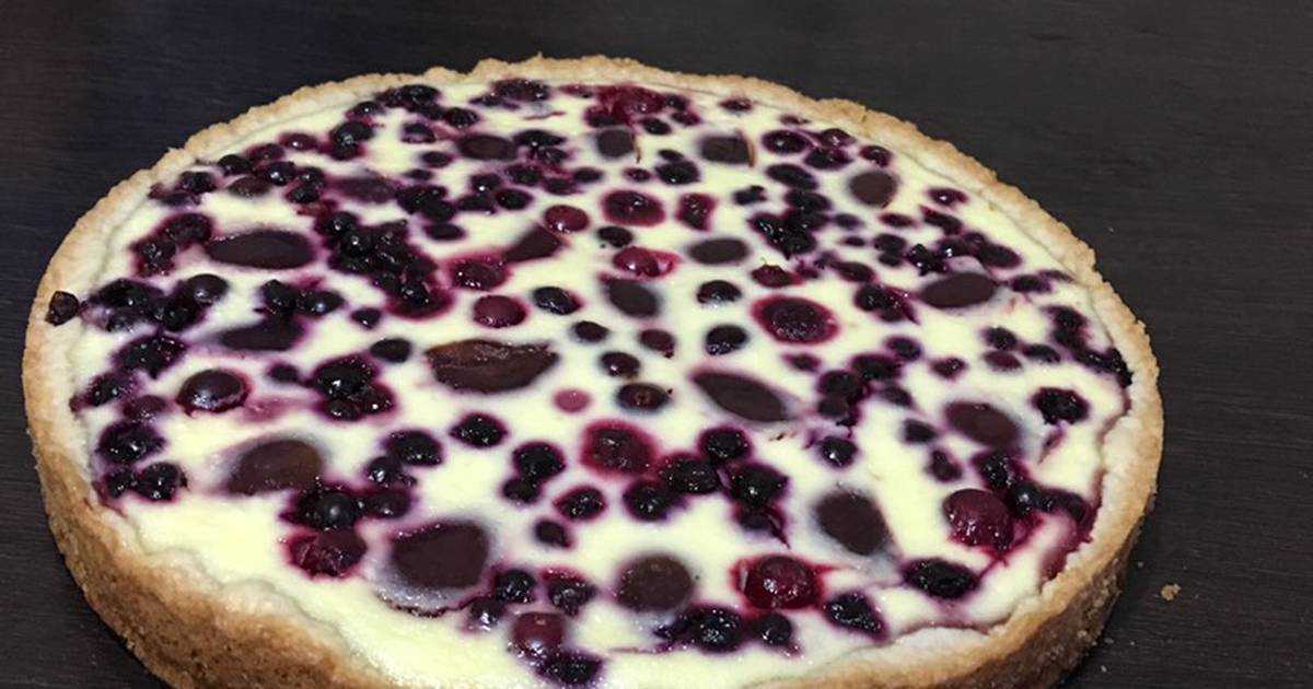 Творожный пирог с ягодами: рецепты для духовки