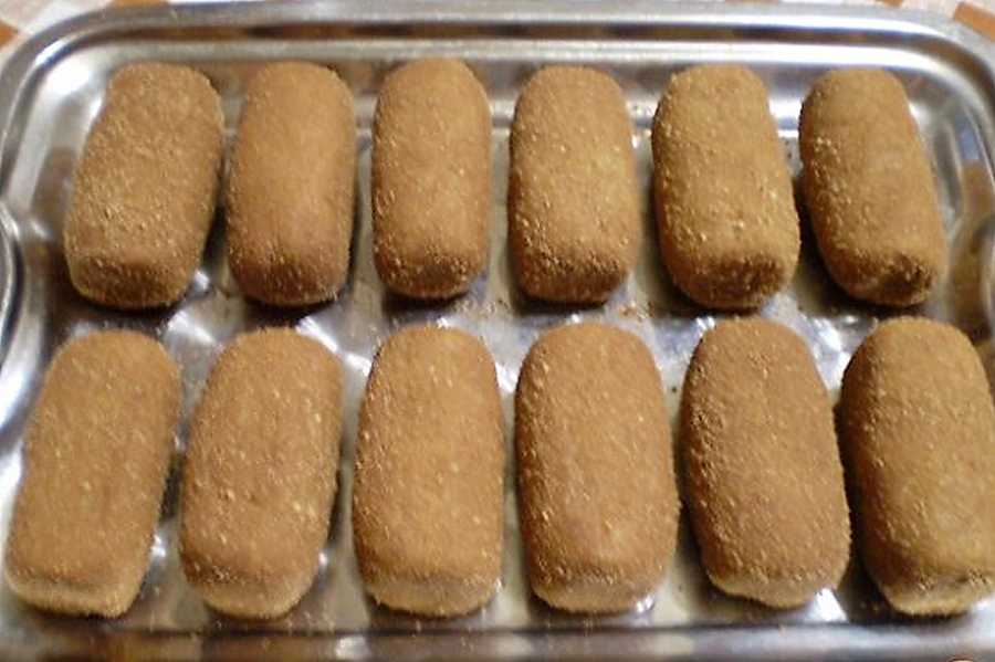 Пирожное картошка из печенья со сгущенкой