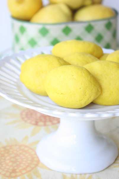 Рецепт лимонного печенья | меню недели