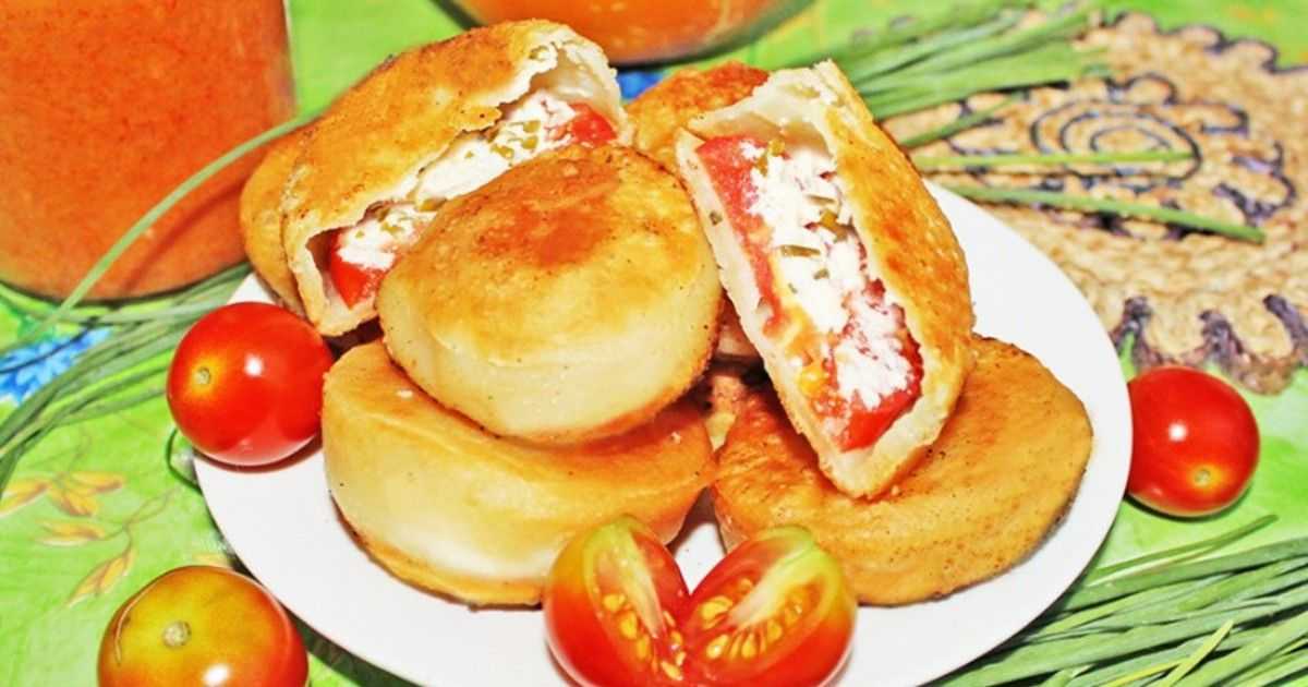 Пирожки «бомбочки» с помидорами (пошаговый рецепт с фото)