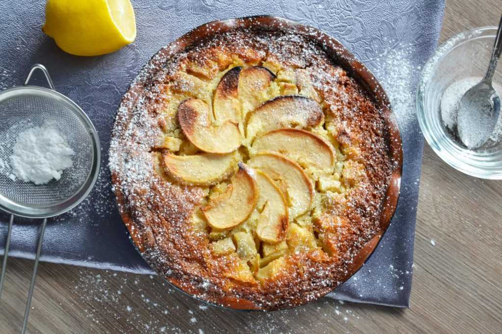 Яблочный пирог на сметане - 412 рецептов: пирог | foodini