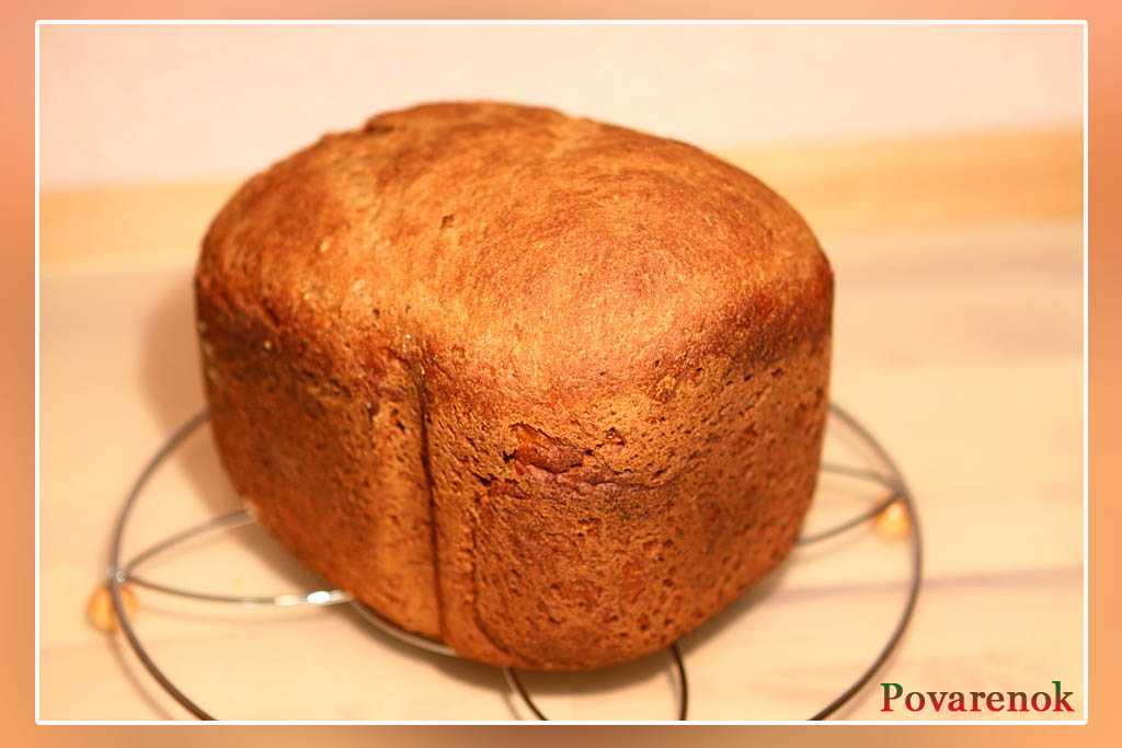Бородинский хлеб в хлебопечке "панасоник"