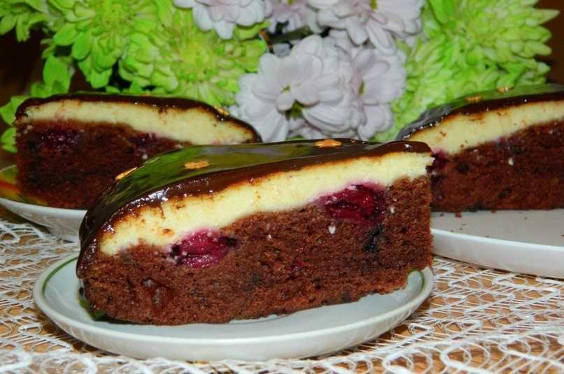 Шоколадные пироги с творогом рецепты для духовки и мультиварки