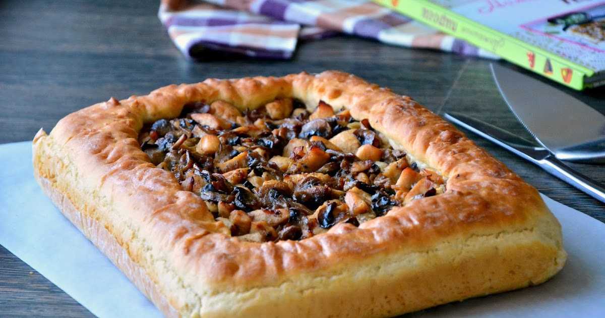 Лоранский пирог с курицей и грибами рецепт с фото пошагово - 1000.menu