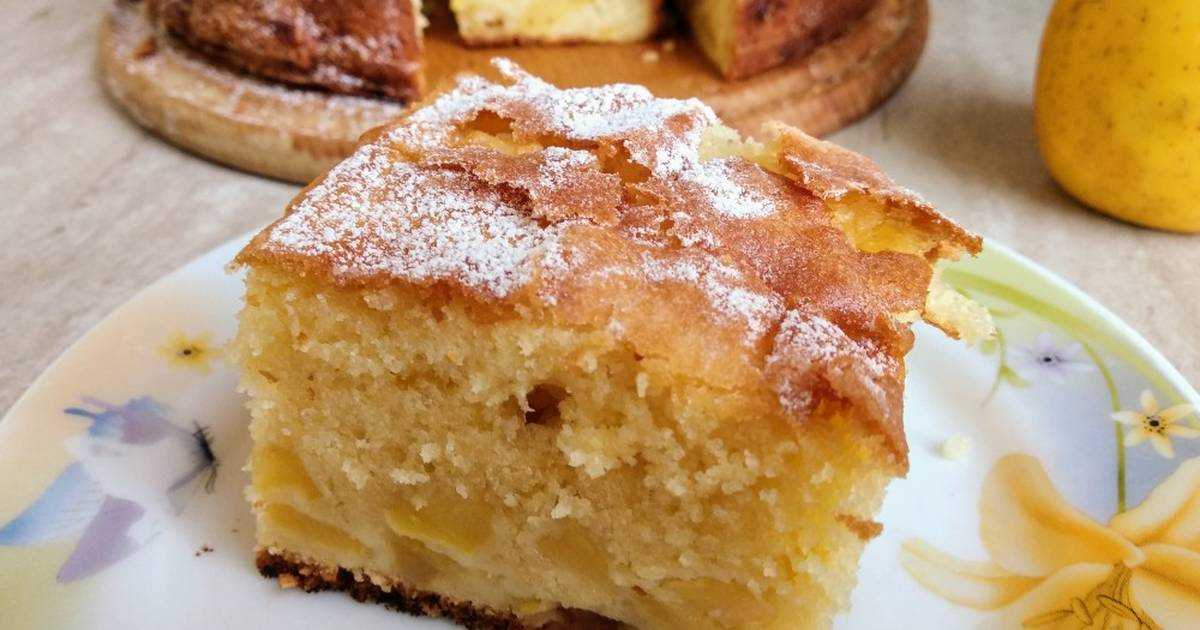 Постный яблочный пирог без яиц и молока — пошаговый рецепт с видео