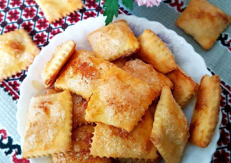 Печенье на сметане и маргарине рецепт с фото
