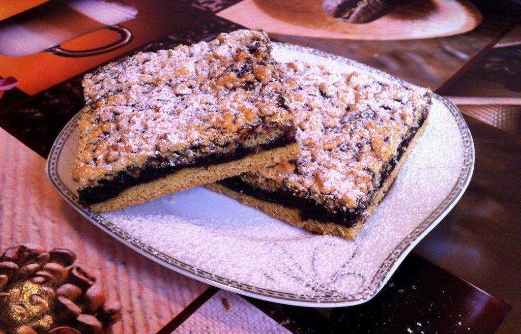 Пирог тертый с вареньем песочный рецепт с фото пошагово - 1000.menu