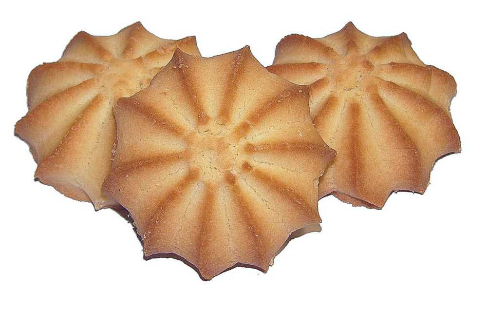Песочное печенье ромашка