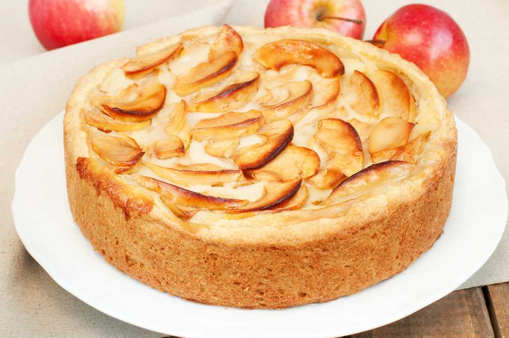 Рецепты пирог с яблоками и сгущенкой