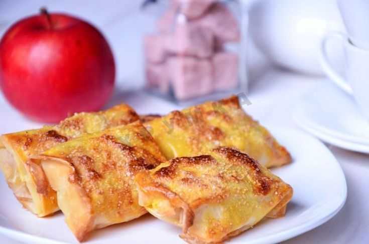 Пирожки с яблоками в духовке — быстрый и вкусный рецепт без дрожжей