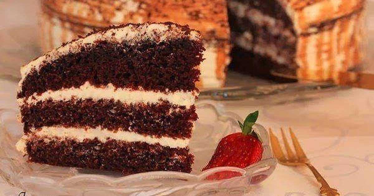 Рецепт торта «шоколад на кипятке»