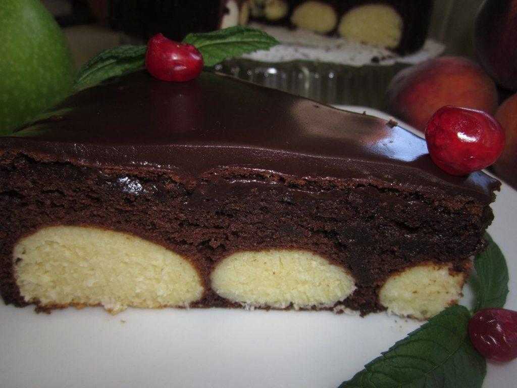 Шоколадный пирог с творожными шариками - 38 рецептов: пирог | foodini