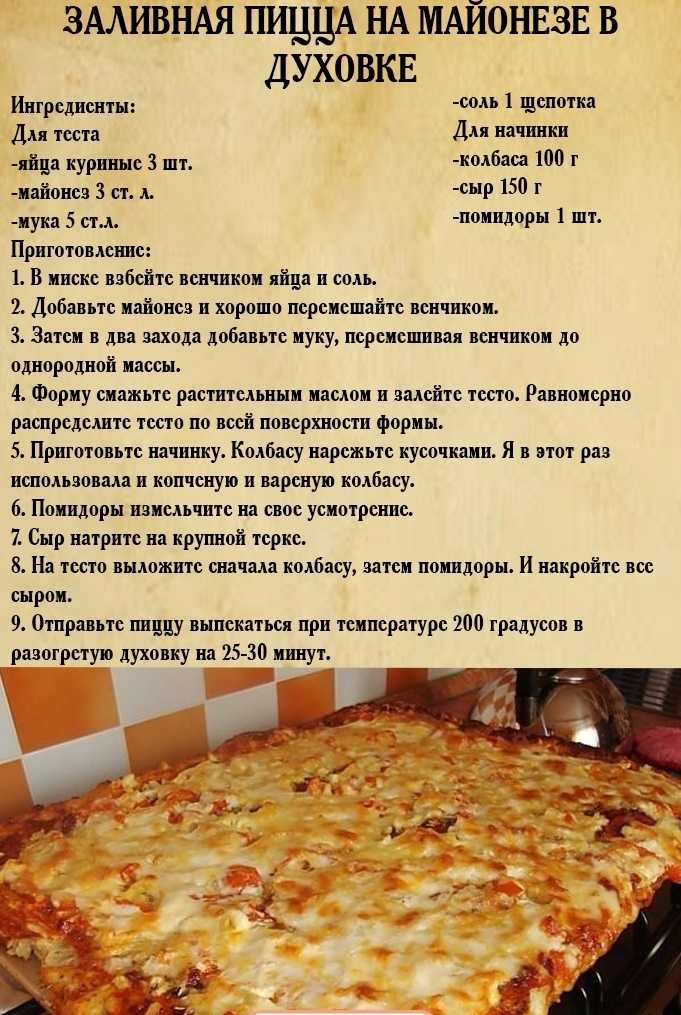 Пицца ассорти рецепт с фото