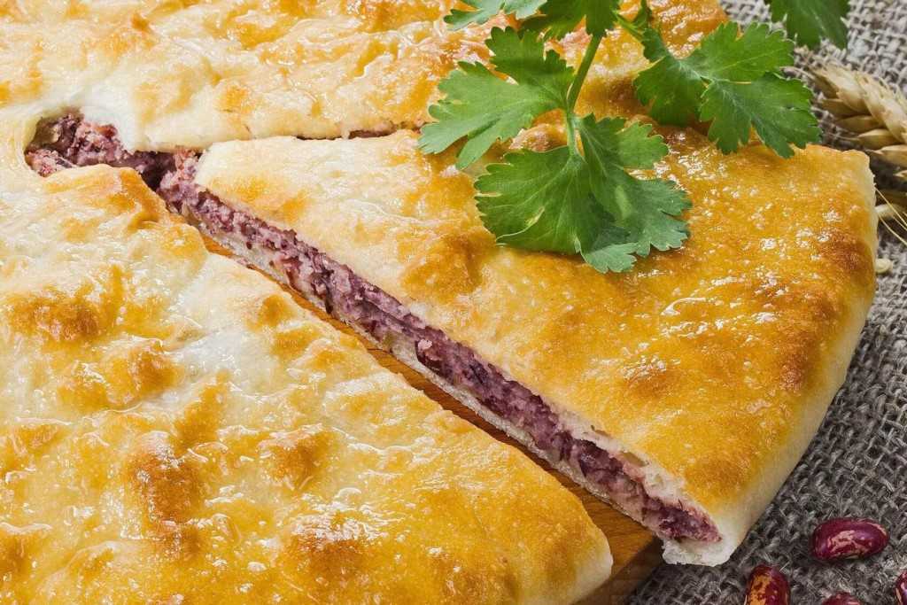 Осетинские пироги с мясом — рецепты приготовления с дрожжами на молоке
