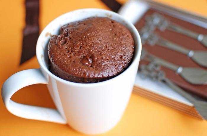 Как сделать кекс в кружке в микроволновке: рецепт с какао и без (фото + видео)