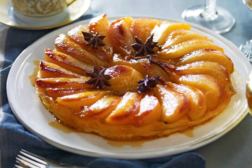 Тарт татен с яблоками - французский яблочный пирог