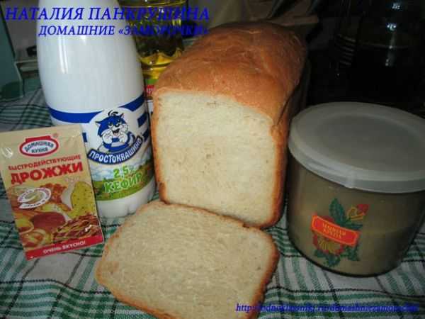 Рецепты хлеб на кефире
