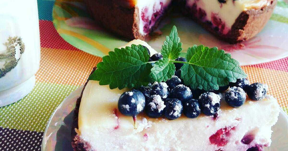 Творожный пирог с ягодой на песочном тесте - 9 пошаговых фото в рецепте