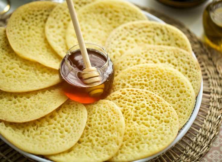 Марокканские блинчики beghrir - пошаговый рецепт приготовления с фото