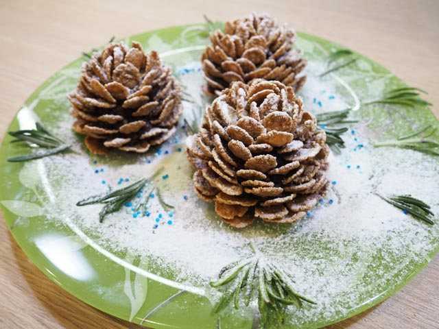 Новогоднее печенье "шишки" - пошаговый рецепт с фото на сайте банк поваров