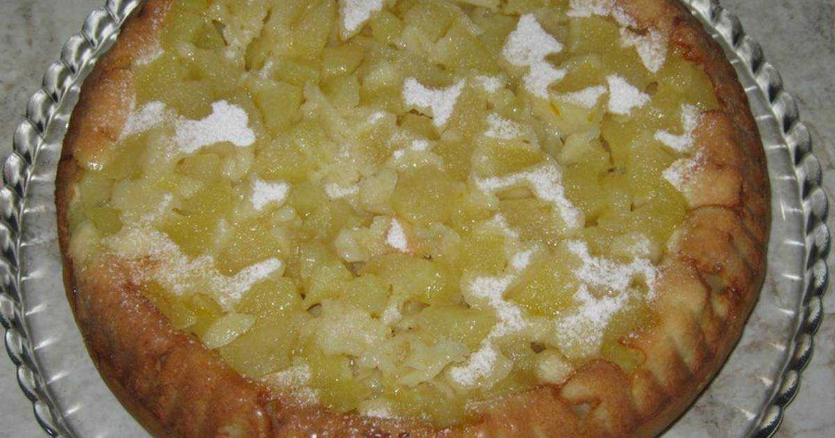 Заливной пирог с яблоками - 13 рецептов на скорую руку