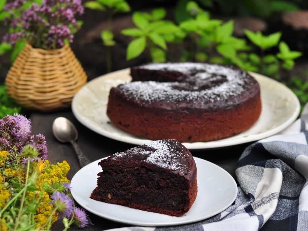 Кабачково-шоколадный пирог