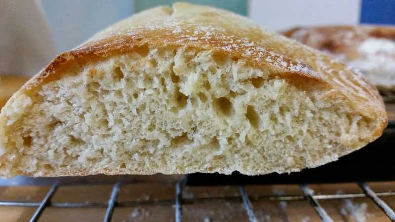Рецепт теста для чиабатты в хлебопечке. простой рецепт чиабатты в хлебопечке.