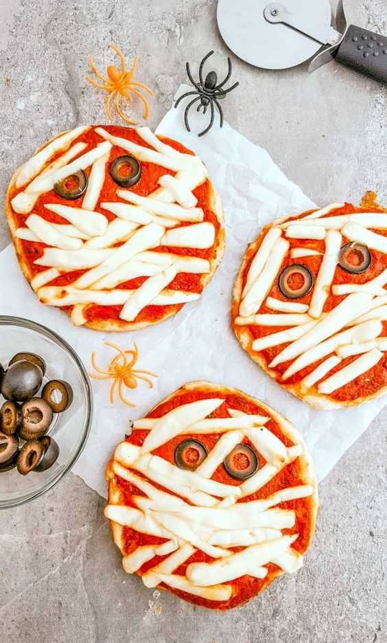 Пицца на хэллоуин − 5 простых рецептов