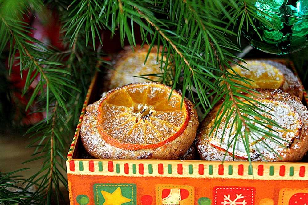 Печенье с мандаринами новогоднее рецепт с фото фоторецепт.ru