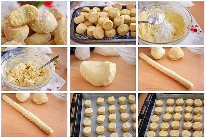 Рецепт печенья снежок самое простое
