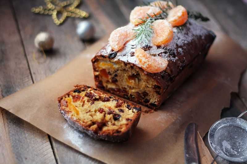 Рождественский пирог с сухофруктами и орехами рецепт с фото пошагово - 1000.menu