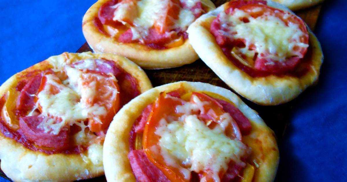 Как приготовить мини-пиццу в домашних условиях по пошаговому рецепту с фото